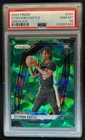 2024-25 Prizm Stephon Castle RC Green Ice Rookie #234 Spurs PSA 10