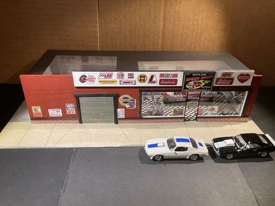 1/64 Scale Handmade Outlaw Speed Shop Diorama