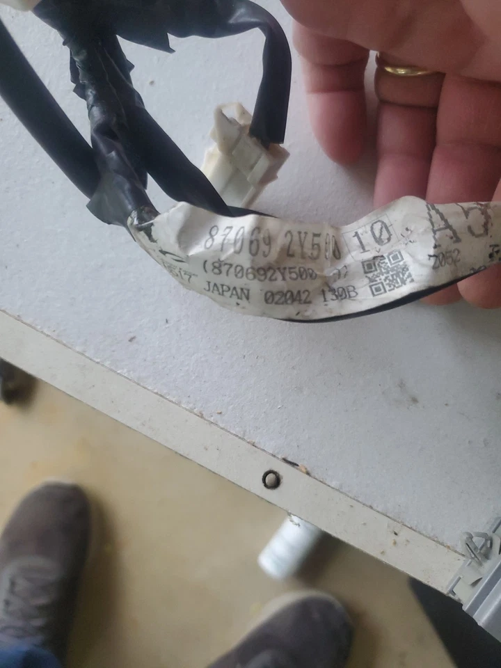 Arnés de cableado de asiento delantero Infinity QX4 2001-2003 Nissan Máxima 3,5 87069-2Y500  Foto 3 de 4