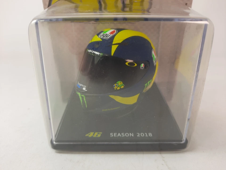 Spark Helm Helmet AGV # 46 Valentino Rossi Yamaha Season Motogp 2018 1/5 - Bild 3 von 4