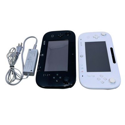 Nintendo Wii U GamePad WUP-010（JPN） Black/White w/ Stylus AC