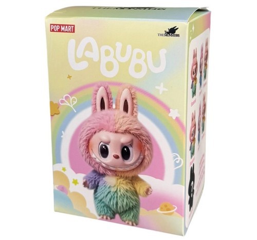 New Labubu Rainbow Chase V4 Series Dolls Toys Soft Plushie Blind Box - Picture 3 of 3