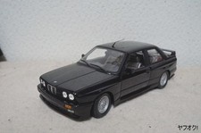 MINICHAMPS BMW M3 E30 1 18 miniature car black