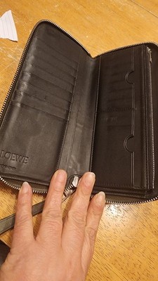 Loewe Puzzle Zip Around Wallet Signature Geometric Design