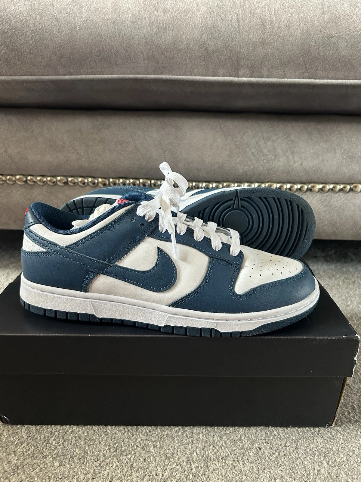 Nike Dunks Low Valerian Blue taglia UK 7