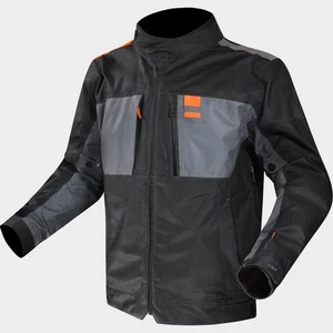 LS2 Laminate Motorcycle Jacket Titanium 4XL Blue Orange Waterproof Touring