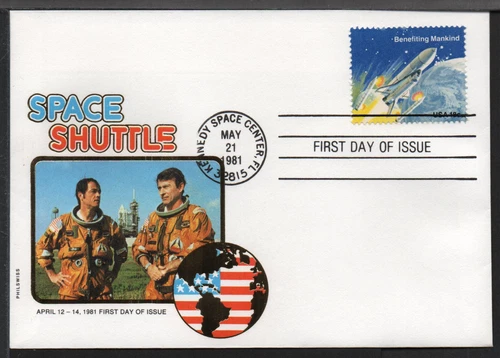 ✔️ USA EXCELLENT VALUE RARE SPACE SHUTTLE NASA ROCKET COVER
