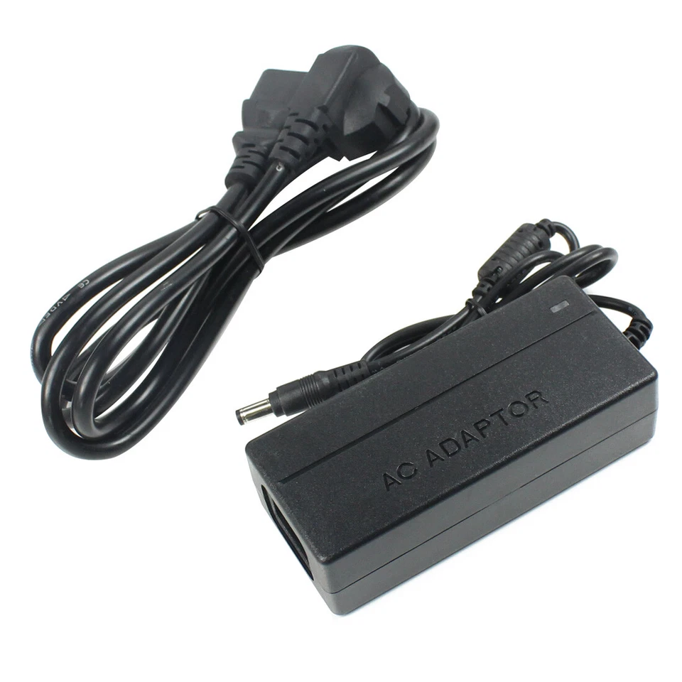12V5A AC 100-240V Converter Adapter  Power Supply Charger Transformer Plug Cable - Image 2 of 4