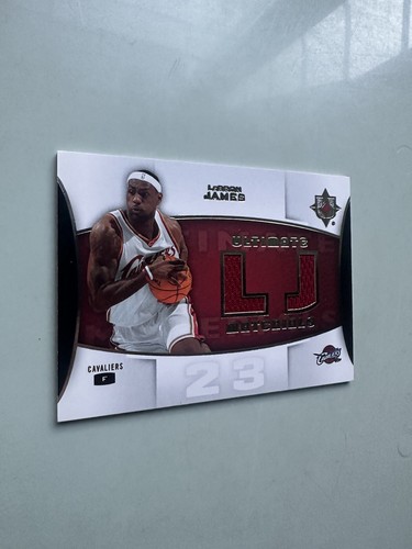 2007 Upper Deck Ultimate Collection Jersey Materials Lebron James Cleveland Cavs - Picture 3 of 10