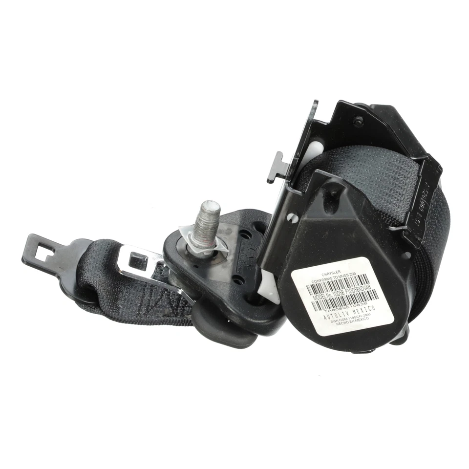 Conjunto de hombro central de cinturón de seguridad trasero MOPAR NUEVO OEM 07-17 Patriot 1DD58XDVAB Foto 2 de 4