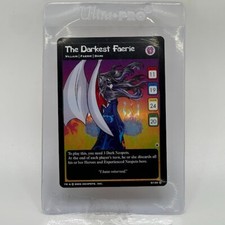 NM The Darkest Faerie 5/150 Darkest Faerie Ultra Rare 2005 Neopets TCG NM 