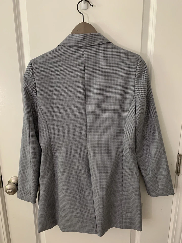 BALENCIAGA Blazer Check FR 38 — 第 3/4 张图片