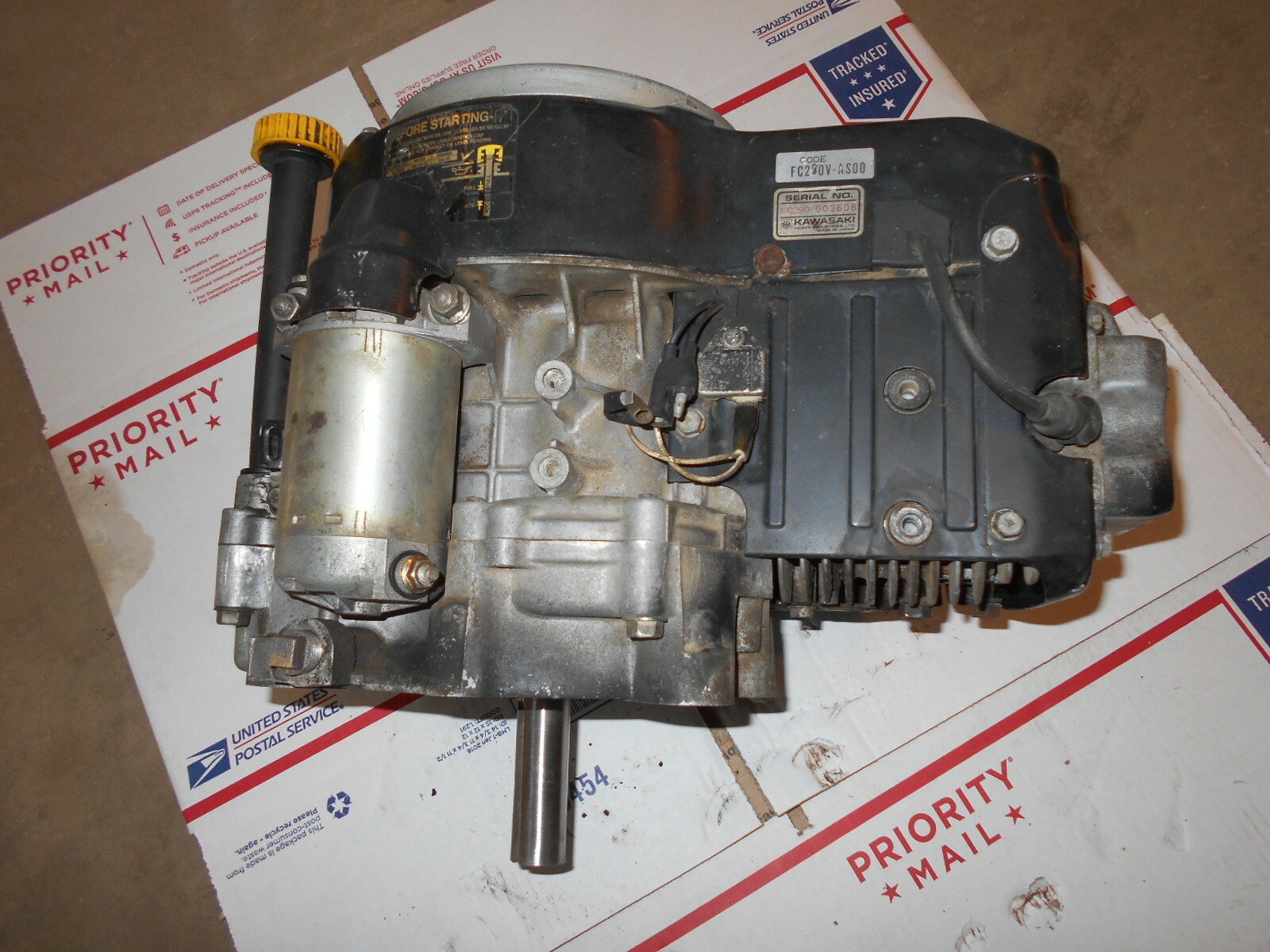 AM105454 John Deere 130 Engine, Kawasaki FC290V (AM102634) eBay