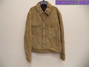 rag & bone suede trucker jacket