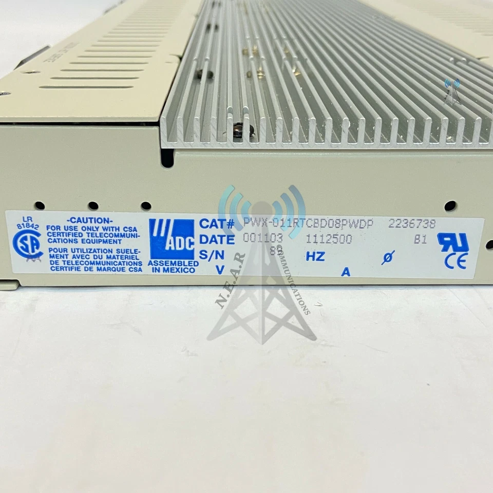 PANEL DE FUSIBLES TUBO VIDRIO ADC, PWX-011RTCBD08PWDP, TIPO 70, 8-8 POSICIONES *RH041520 Foto 3 de 4
