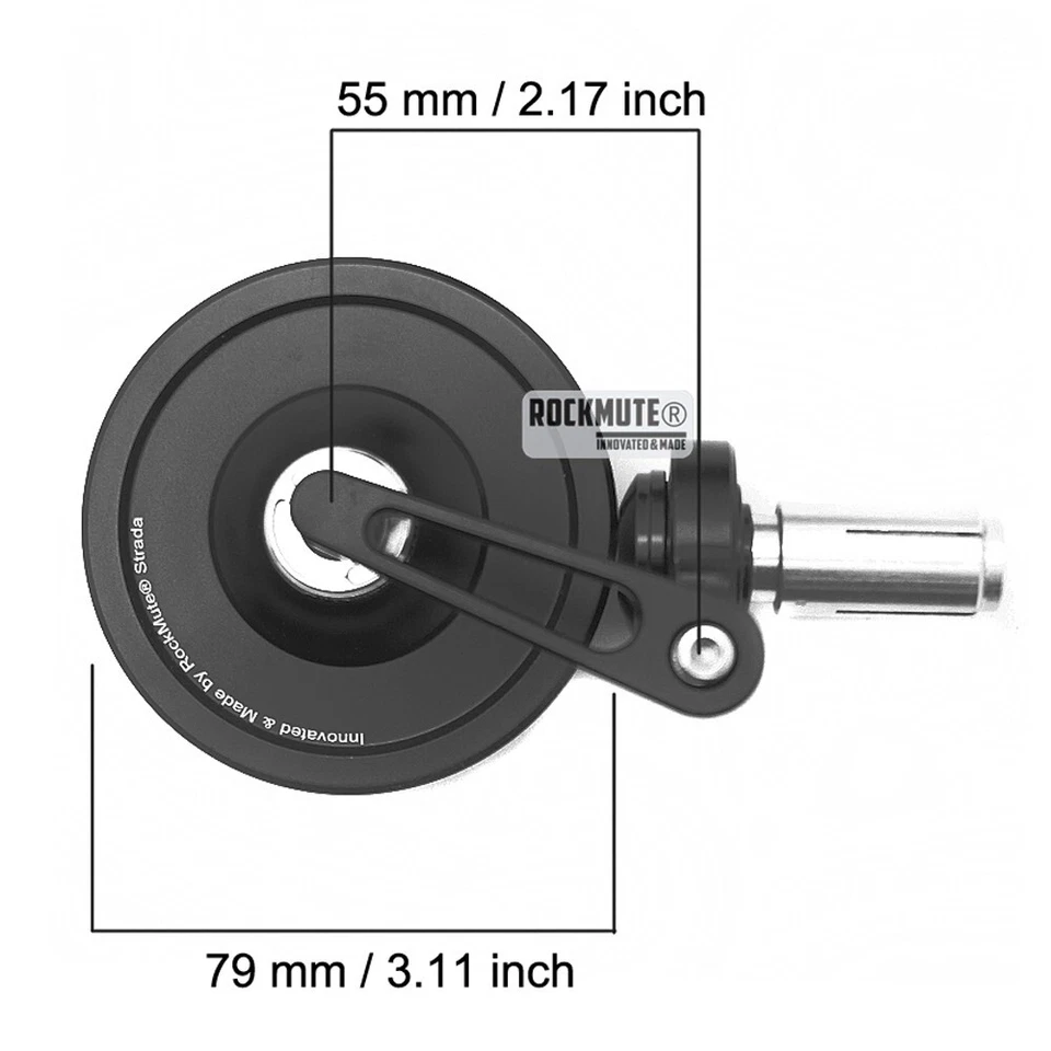 Espejo retrovisor lateral izquierdo derecho para YAMAHA BWS 125 BWS 50 SMAX XMAX aluminio BK Foto 2 de 4