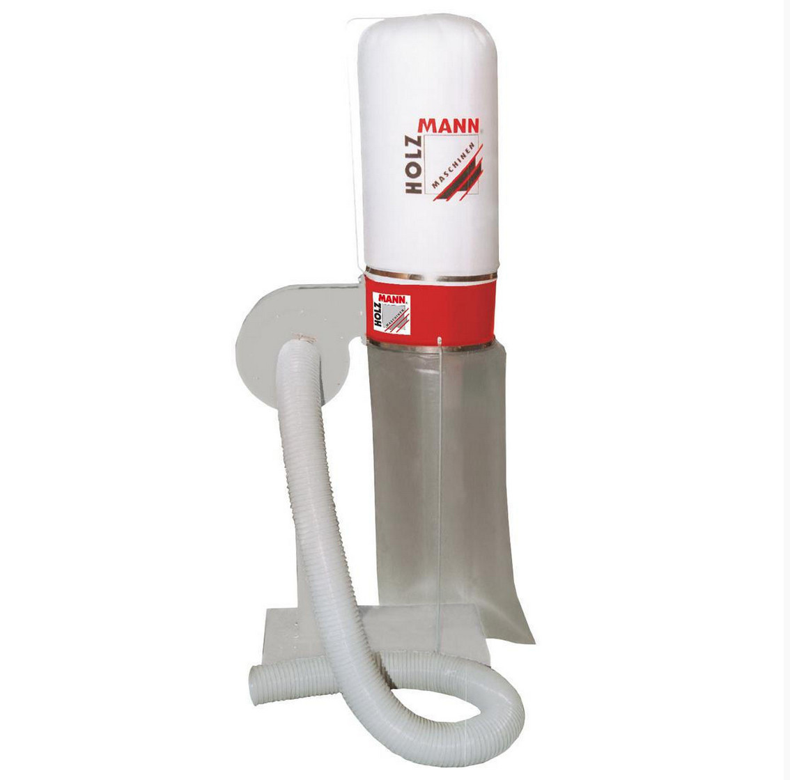 Holzmann 100ltr Dust Extractor ABS1080 2.4m of 100mm hose - 750w - 230v