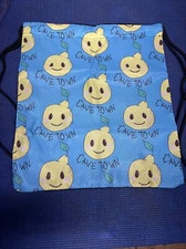 DT1- Cave Town Drawstring Bag Gymsack Lemon Daypack