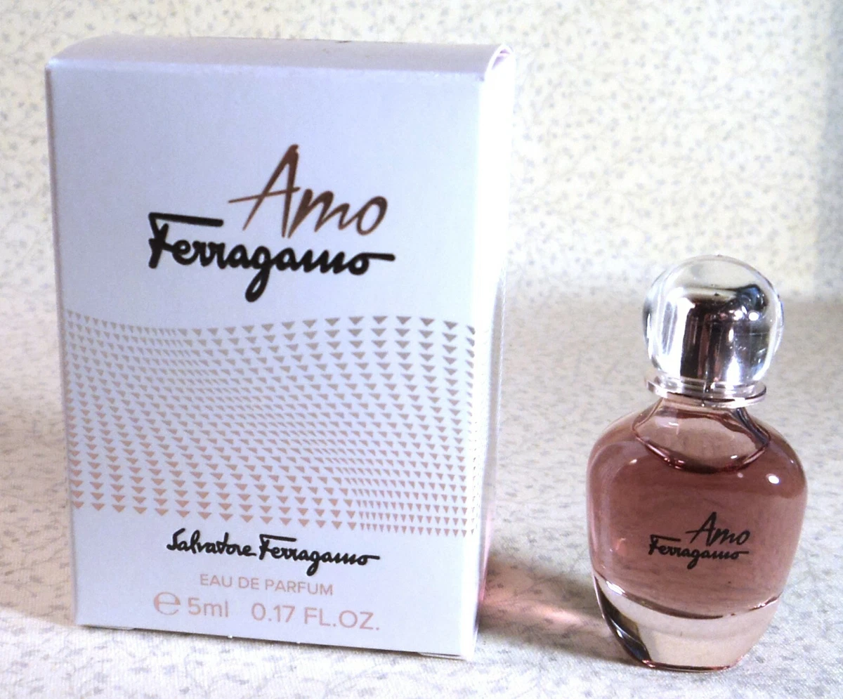 Salvatore Ferragamo Amo Ferragamo Eau de Parfum Splash Mini - .17 oz. - NIB  | eBay