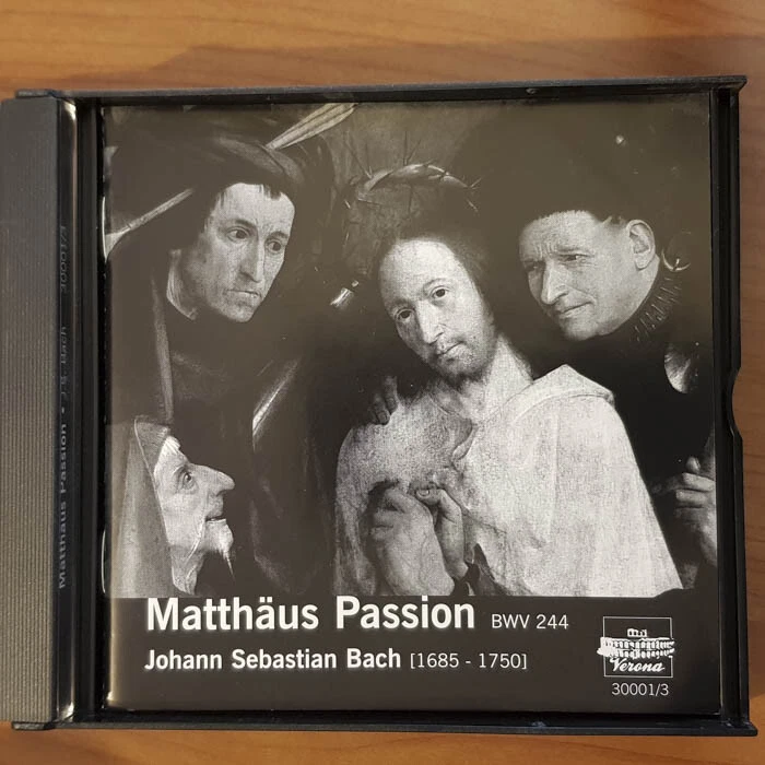 HERBERT VON KARAJAN JS Bach Matthäus Passion  EX/EX(3CD) - Bild 3 von 4