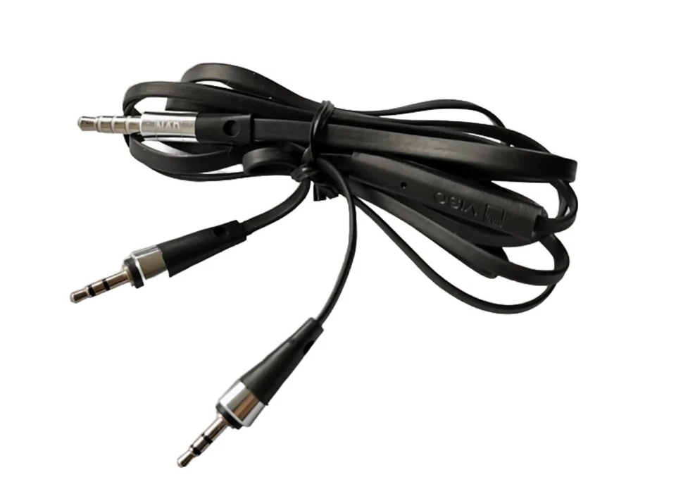 Audio AUX Cable with mic Remote For NAD VISO HP30 BT headphones - Image 2 of 4