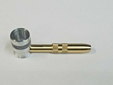 Metal Tobacco Smoking Pipe*Aluminum / Brass * MADE IN USA* Bowl *HIGH Quality