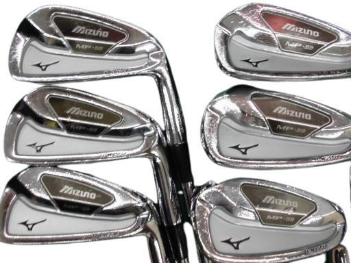 Mizuno MP-59 アイアンセット 5-P 6本組 Mizuno MP-59 Iron Set #5-P 6 Piece Set Silver Men's Right-Handed