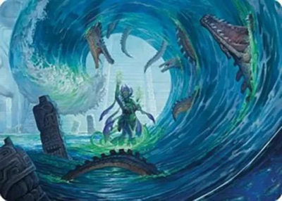 1x Art Series 76/81 Wave Goodbye MTG The Lost Caverns of Ixalan NM