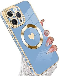 tharlet Magnetic for iPhone 15 Pro Max Case [Compatible with Magsafe] Cute Love
