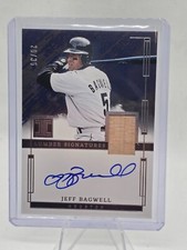 2024 IMPECCABLE JEFF BAGWELL LUMBER SIGNATURES AUTO CARD SSP/35