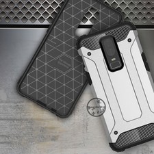 Asuwish Cover per OnePlus 6 con Pellicola Vetro Temperato Supporto