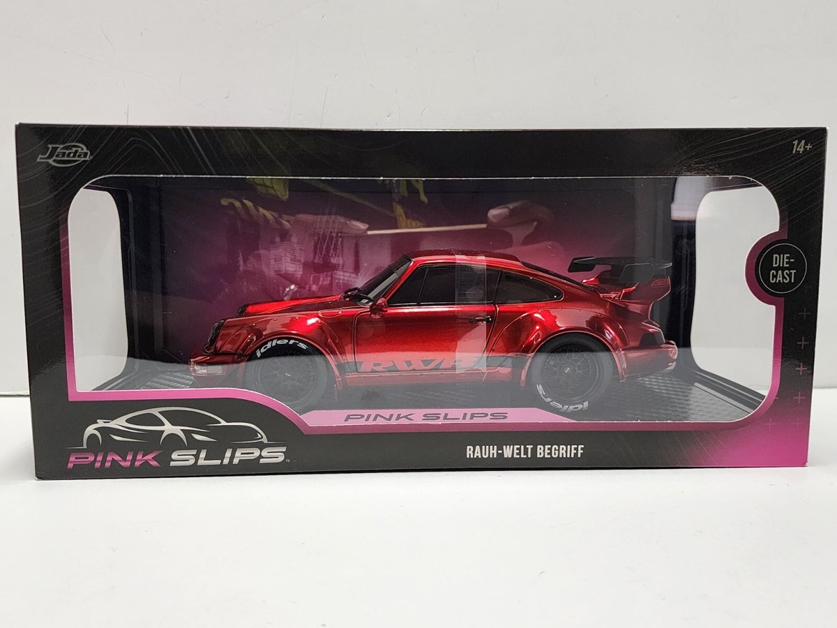 Jada Pink Slips Rauh-Welt Begriff Red Porsche 911 964 1/18 Jada Pink Slips Rauh-Welt Begriff Red Porsche 911 964 1/18