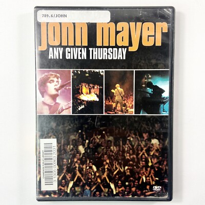 JOHN MAYER - Any Given Thursday DVD
