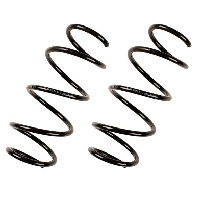 Pair Set of 2 Front Bilstein B3 Coil Springs For Mercedes W204 Sport Susp Only