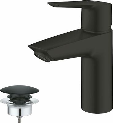 GROHE QUICKFIX Standwaschtischarmatur schwarz