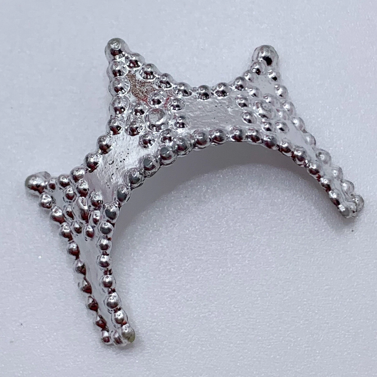 Mattel Barbie Doll Accessory Silver Crown Headband Tiara (Read) | eBay