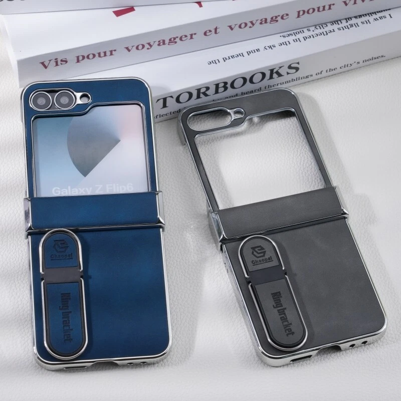 Funda Para Samsung Galaxy Z Abatible 6 5 4 3 Soporte Resistente Bisagra Protección Cubierta Foto 3 de 4