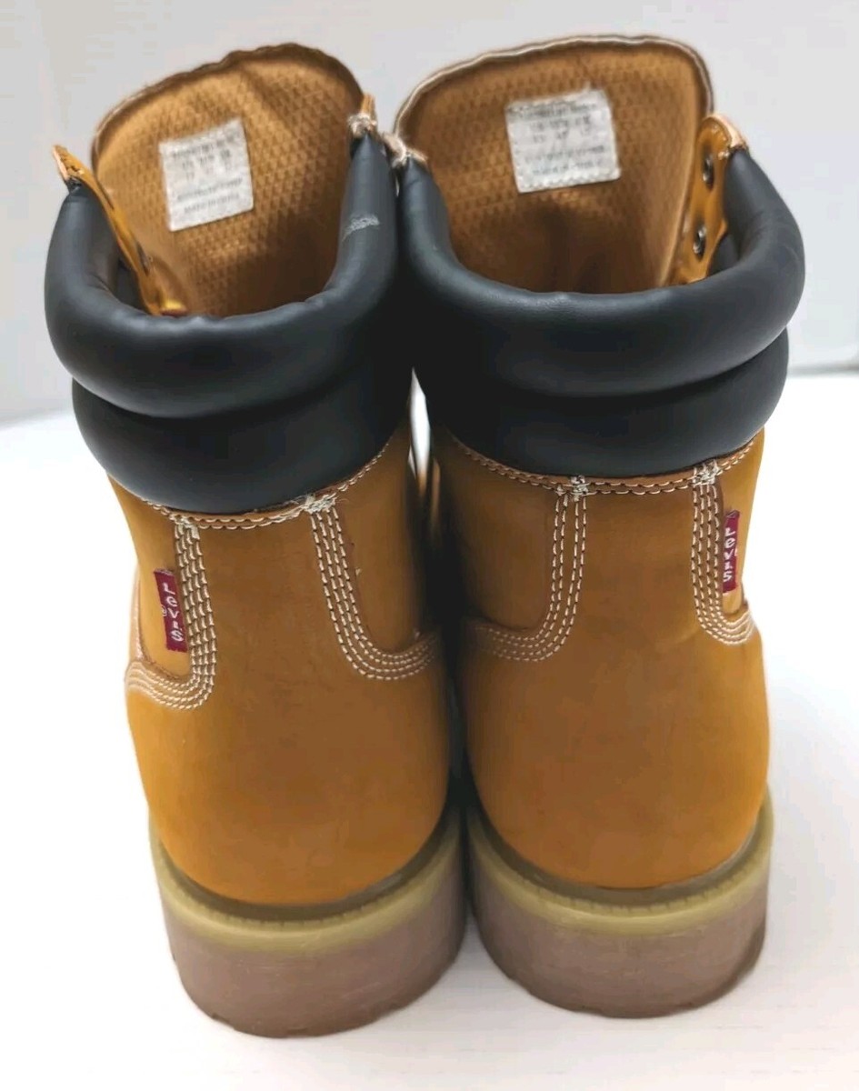 Levi\'s Men’s Lace-up Harrison Wheat Tan Work Construction Boots Size 13 New e12ce2c3-4a73-4044-ba35-  main image 4
