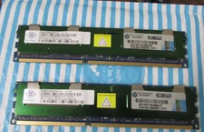 HP #500205-171 NANYA NT8GC72B4NB1NK-CG  16gb (2x8GB) 2Rx4 PC3-10600R DDR3 RAM