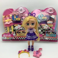 1 Boxy Girls Doll Used, 2 Unopened Outfits, Kuu Kuu Hara Juku, New