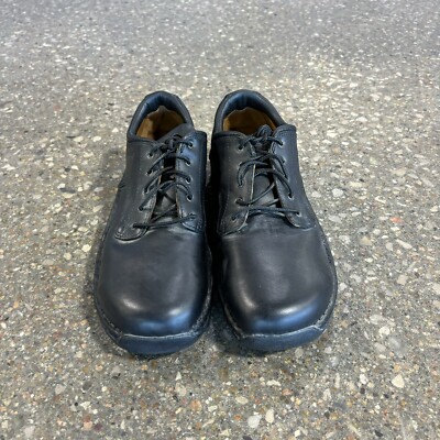 Red Wing Shoes Safety Toe Black Leather Oxford 6703 Oil  display picture 3