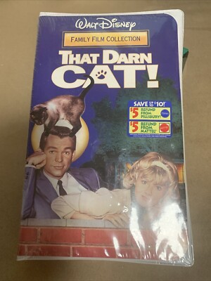 That Darn Cat! (VHS, 1996, Disney) Hayley Mills/Dean Jones/Dorthy Provine!