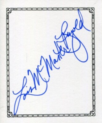 Lois McMaster Bujold The Mountains of Mourning Author Signed Autograph Bookplate