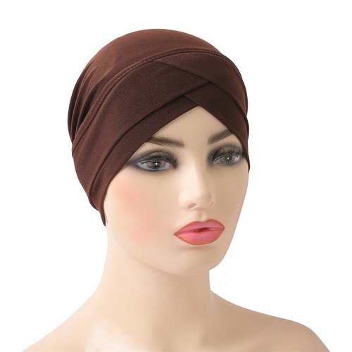 Damen Hijab Haarpflege Mützen Beanie Mütze Muslim Unter Schal Halstuch Turban Mützen - Bild 19 von 32