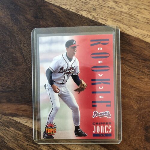 1994 Chipper Jones Donruss Triple Play Rookie Revue #281