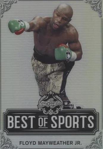 2019 Leaf Best of Sports - Floyd Mayweather Jr. #M-04