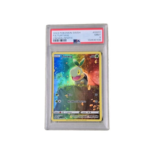 Turtwig graded PSA 9 for sale on eBay