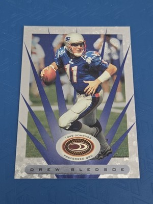 1999 Donruss Preferred QBC #48 Drew Bledsoe NE Patriots FOOTBALL Card 9E