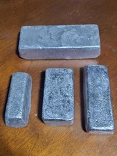 5 Pounds Hand Poured Aluminum Ingots for crafting
