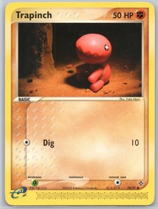 Trapinch 78/97 EX Dragon Common
